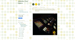 Desktop Screenshot of addictive-free-games1.blogspot.com