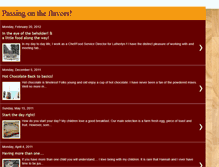 Tablet Screenshot of passingontheflavors.blogspot.com