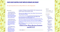 Desktop Screenshot of bestwirelesskeyboardandmouse.blogspot.com