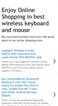 Mobile Screenshot of bestwirelesskeyboardandmouse.blogspot.com
