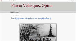 Desktop Screenshot of flaviovelasquez.blogspot.com