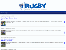 Tablet Screenshot of escoladerugbydotecnico.blogspot.com