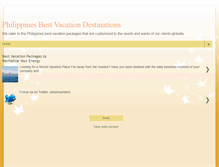Tablet Screenshot of philippinesvacationtravel.blogspot.com
