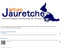 Tablet Screenshot of institutojauretchelamatanza.blogspot.com