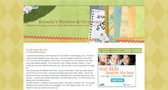 Desktop Screenshot of krimmyk-reviews.blogspot.com