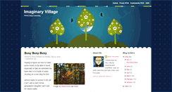 Desktop Screenshot of imaginaryvillage.blogspot.com