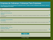 Tablet Screenshot of empresacobranca.blogspot.com