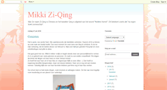 Desktop Screenshot of mikki-ziqing.blogspot.com