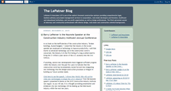 Desktop Screenshot of lepatnerblog.blogspot.com
