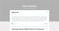Desktop Screenshot of fiverrdirectory.blogspot.com