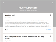 Tablet Screenshot of fiverrdirectory.blogspot.com