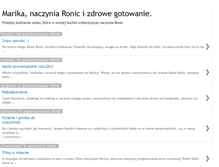 Tablet Screenshot of gotujmyzdrowo.blogspot.com