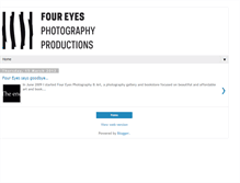 Tablet Screenshot of foureyesphotographyart.blogspot.com
