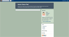 Desktop Screenshot of decorpad.blogspot.com