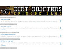 Tablet Screenshot of dirtdrifters.blogspot.com