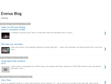 Tablet Screenshot of evenusblog.blogspot.com