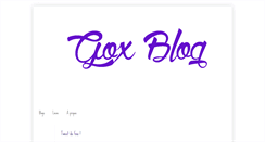 Desktop Screenshot of gox-le-blog.blogspot.com