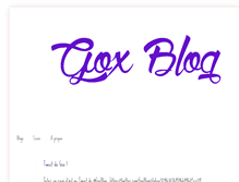 Tablet Screenshot of gox-le-blog.blogspot.com