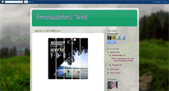 Desktop Screenshot of feenstaeubchen.blogspot.com