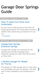Mobile Screenshot of garagedoortorsionsprings.blogspot.com