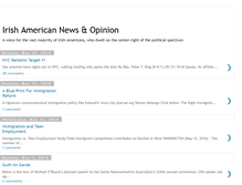 Tablet Screenshot of irish-american-news-opinion.blogspot.com