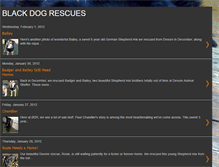 Tablet Screenshot of blackdogrescues.blogspot.com