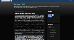 Desktop Screenshot of funnycells.blogspot.com