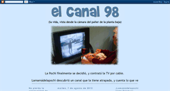Desktop Screenshot of elcanal98.blogspot.com