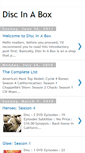 Mobile Screenshot of disc-in-a-box.blogspot.com