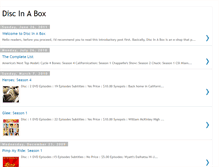 Tablet Screenshot of disc-in-a-box.blogspot.com