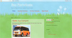 Desktop Screenshot of buspariwisata-martinjaya.blogspot.com