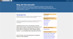 Desktop Screenshot of blogchecalecalon.blogspot.com