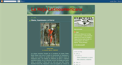 Desktop Screenshot of lahojalatinoamericana.blogspot.com