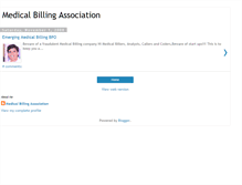 Tablet Screenshot of medicalbillinghealthcare.blogspot.com