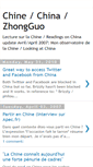 Mobile Screenshot of chinechinechine.blogspot.com