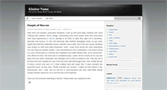 Desktop Screenshot of khabrnama.blogspot.com