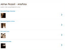 Tablet Screenshot of adrianpezzoli-artefoto.blogspot.com