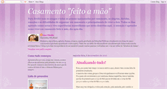 Desktop Screenshot of casamentofeitoamao.blogspot.com