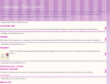 Tablet Screenshot of casamentofeitoamao.blogspot.com