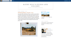 Desktop Screenshot of kathyhillart.blogspot.com