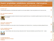 Tablet Screenshot of predictionavenir.blogspot.com