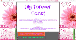 Desktop Screenshot of lilyflorist.blogspot.com