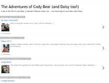 Tablet Screenshot of codybear.blogspot.com