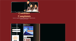 Desktop Screenshot of consumer-complaint-department.blogspot.com