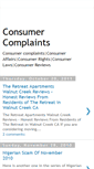 Mobile Screenshot of consumer-complaint-department.blogspot.com