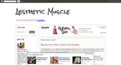 Desktop Screenshot of musclesymmetry.blogspot.com