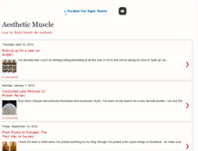 Tablet Screenshot of musclesymmetry.blogspot.com