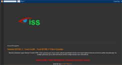 Desktop Screenshot of iss-guvenlik-iss.blogspot.com