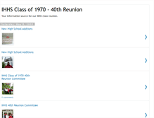 Tablet Screenshot of ihhs1970.blogspot.com