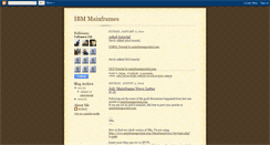 Desktop Screenshot of mainframe-mainframes.blogspot.com